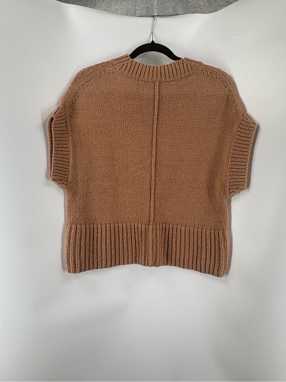 Brochu Walker Short Sleeve Crew Sweater - Camel